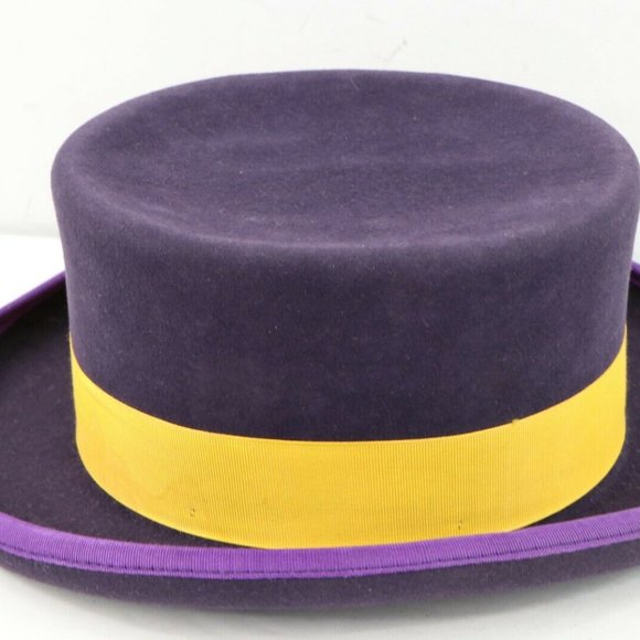 Vintage Rockabilly W Alboum Hat Co Top Hat Cap - Picture 8 of 11